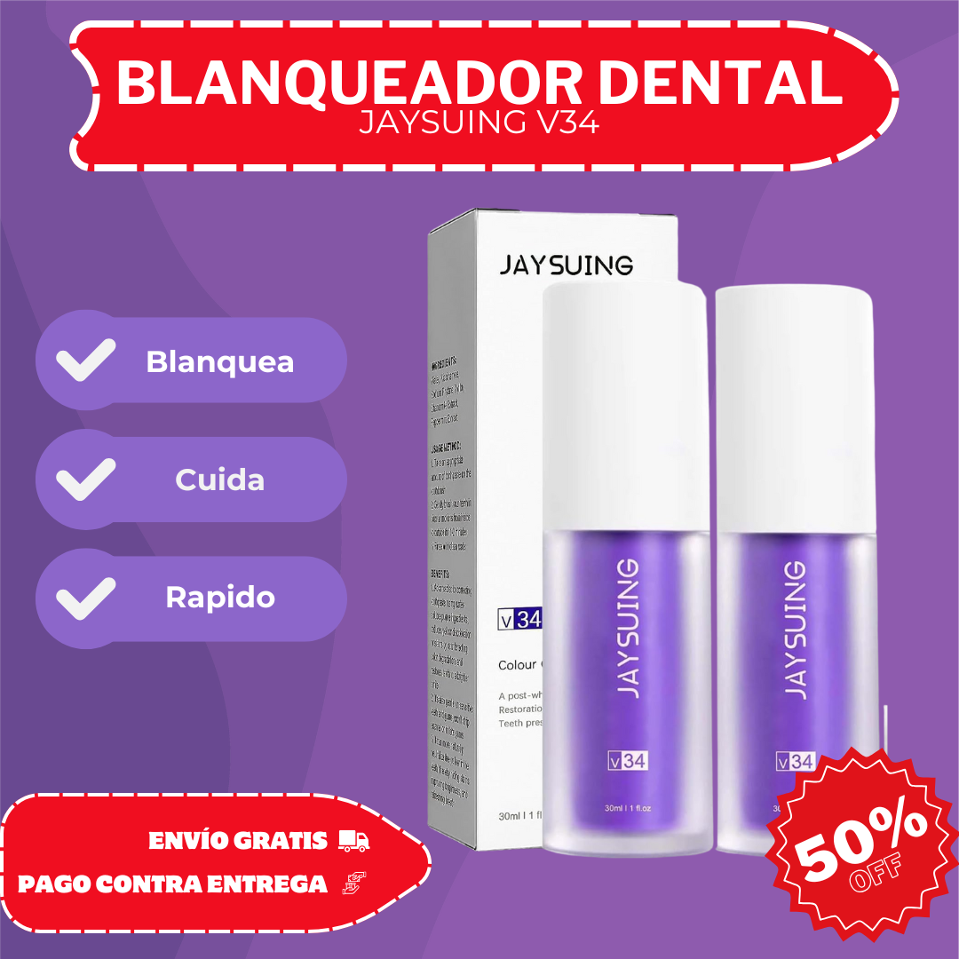 Blanqueador Dental Morado V34